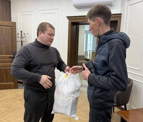 Глава Мамадышского района встретился с бойцом СВО в краткосрочном отпуске