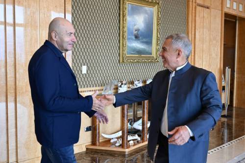 Минниханов и Крутой обсудили подготовку к «Новой волне» в Казани