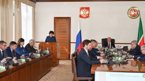 Отчет Правительства Татарстана за 2025 год рассмотрят на заседании Госсовета 15 апреля