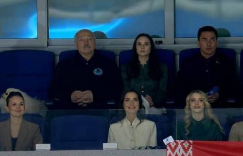 Лукашенко посетил матч «Динамо» - «Ак Барс» в Минске