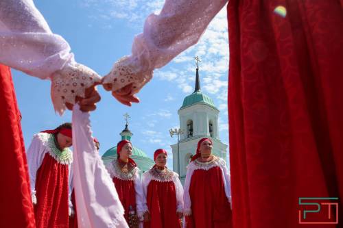 Русский праздник «Каравон» прошел в Лаишевском районе