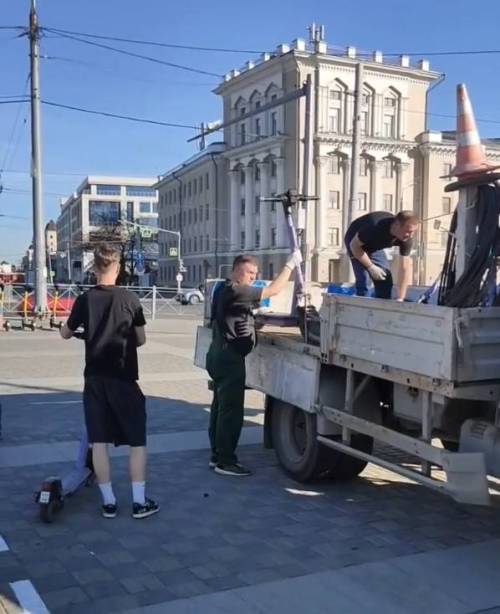 За три дня рейдов в Казани эвакуировали 323 электросамоката