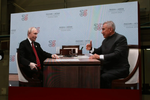 Путин и Минниханов запустили уникальное производство компрессорных агрегатов СПГ в Зеленодольске
