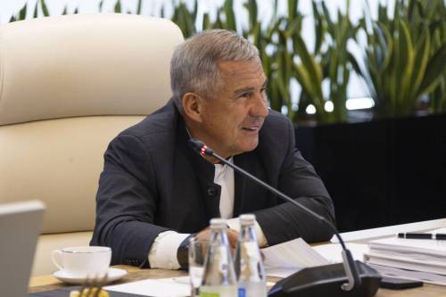 Раис Татарстана высоко оценил работу Группы ТАИФ и ее вклад в развитие республики
