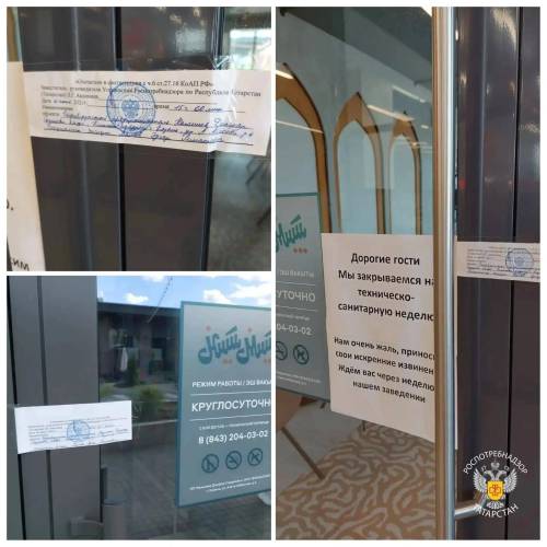 Казанское кафе «Кишмиш» приостановило работу на 30 суток из-за антисанитарии