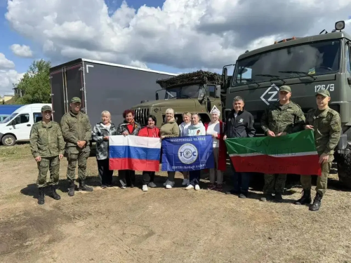 Татарстанцы привезли посылки, лекарства и стройматериалы в зону СВО