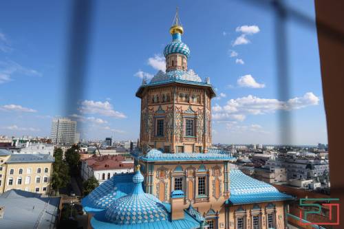 Пресс-тур по храмовому комплексу Петропавловского собора Казани