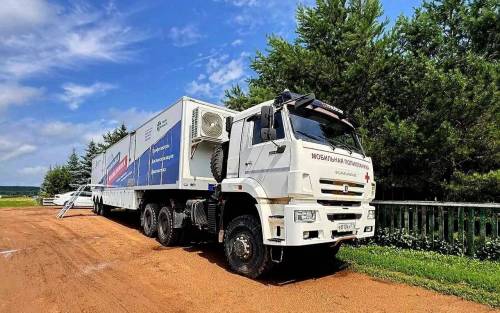 Более 3,8 тыс. сельчан Татарстана прошли осмотры в мобильной поликлинике горбольницы №5