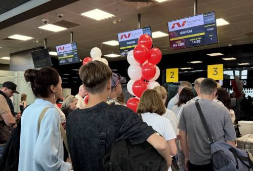 Впервые запустили прямой авиарейс из Казани в Сухум