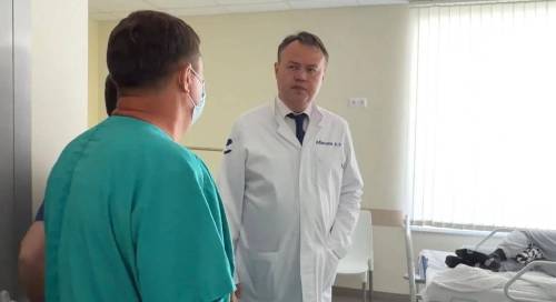 Глава Минздрава Татарстана посетил пострадавших при атаке БПЛА в Нижнекамске