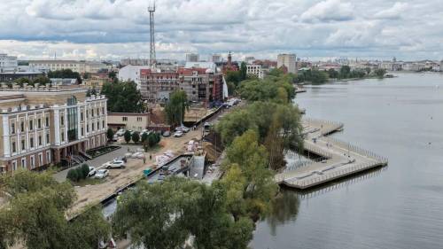 В мэрии Казани рассказали, когда откроют новый участок набережной Кабана вдоль улицы Марджани
