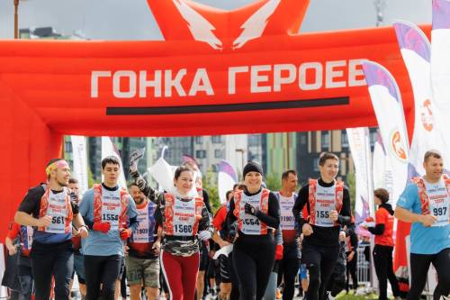 В первой «Гонке Героев» в Иннополисе приняли участие более 4 тыс. человек