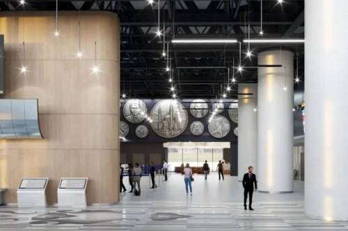 Облака и часы: появились рендеры нового терминала аэропорта Казани
