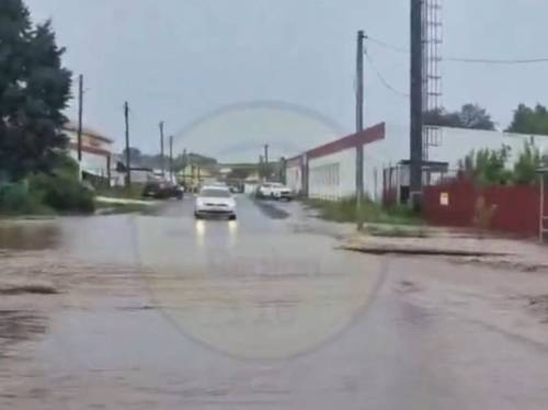 Апастово в Татарстане накрыл мощный ливень
