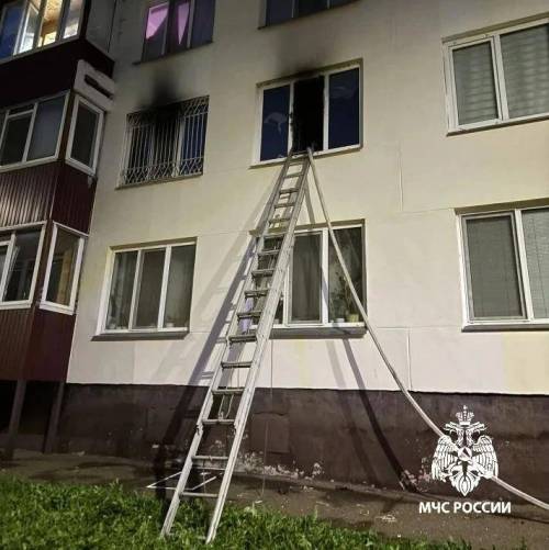 На пожаре в Нижнекамске погибла пожилая женщина