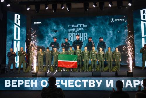 Команда «Ак Барс» из Татарстана завоевали серебро военно-тактических соревнований «Путь ВОИНа»