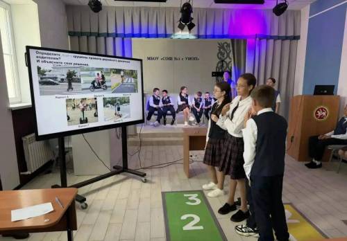 Для школьников Татарстана стартовал курс «Знаю, соблюдаю ПДД»