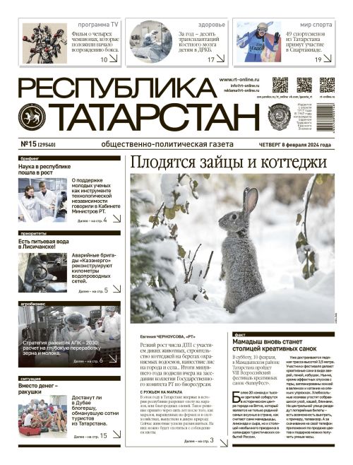 Выпуск №15 (29540)