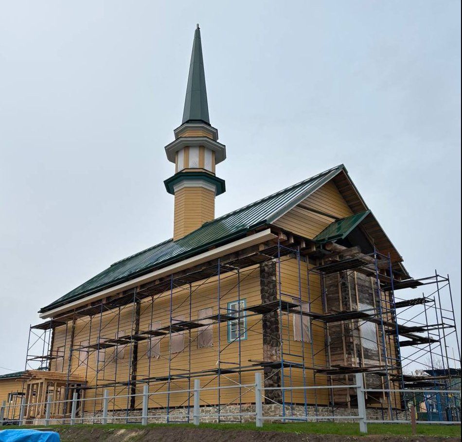 В селе Айбаш Высокогорского района завершается реставрация мечети