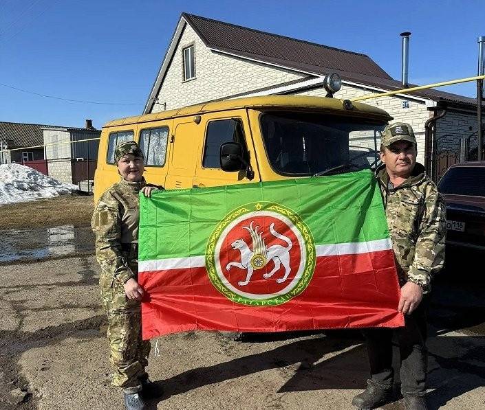 Семья из Новошешминского района передала «буханку» для бойцов СВО