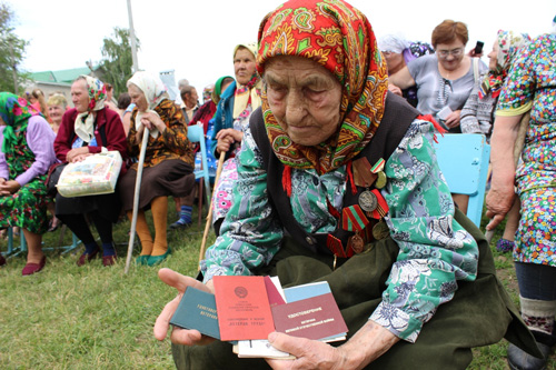 Праздник села в русском Подберезье Кайбицкого района
