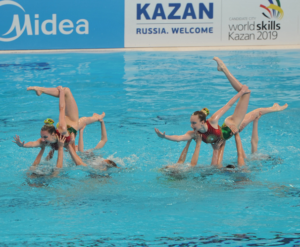 Сюжеты с ЧМ-2015 по синхронному плаванию от нашего фотокорреспондента Ильдара Мухаметзянова