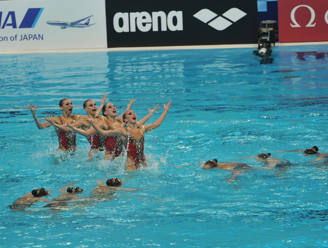 Сюжеты с ЧМ-2015 по синхронному плаванию от нашего фотокорреспондента Ильдара Мухаметзянова