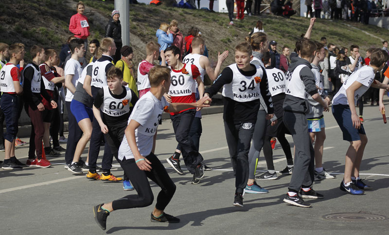 77-я легкоатлетическая эстафета на призы Казанского городского спорткомитета и редакции газеты «Республика Татарстан»