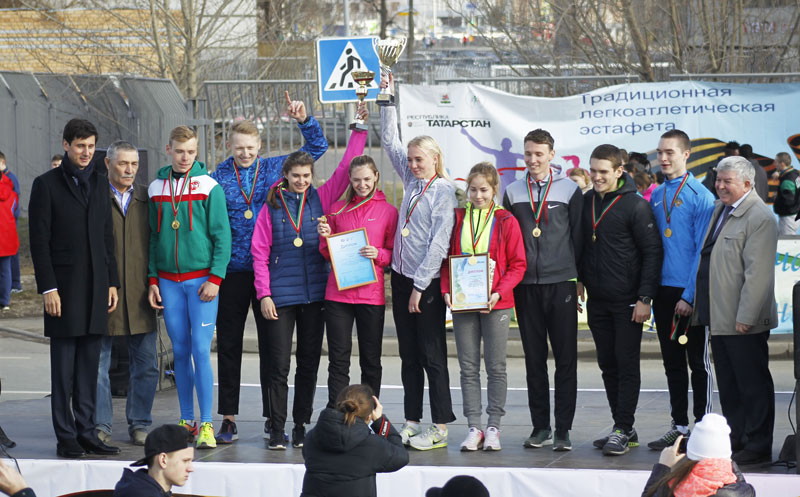 77-я легкоатлетическая эстафета на призы Казанского городского спорткомитета и редакции газеты «Республика Татарстан»
