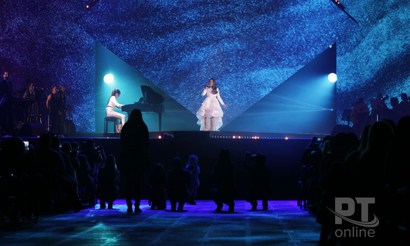 Певица Алсу  выступила в Казани с шоу "Не молчи"