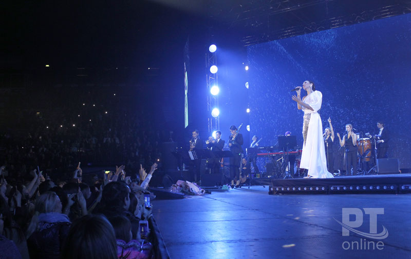 Певица Алсу  выступила в Казани с шоу "Не молчи"