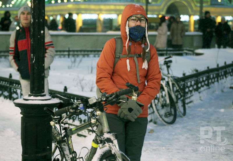 Парад Дедов Морозов в Казани