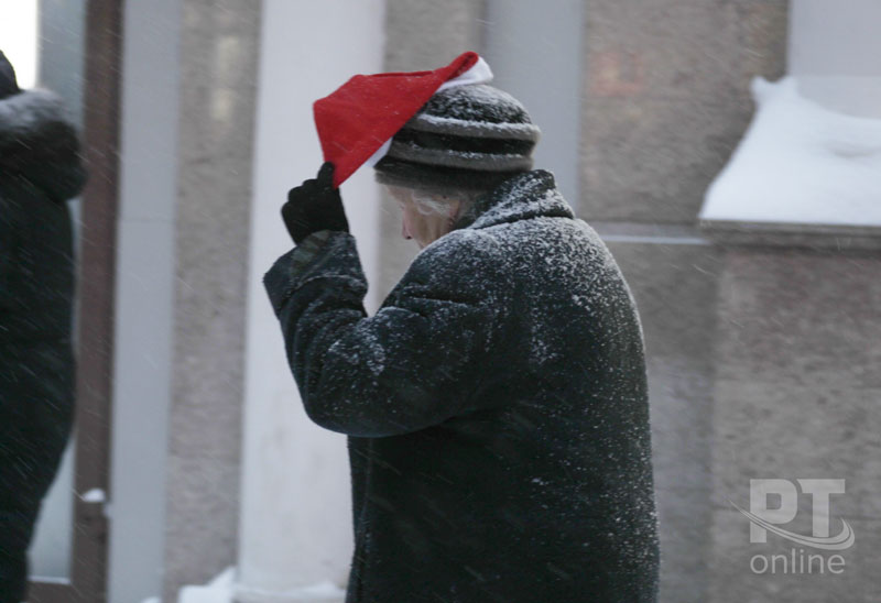 Парад Дедов Морозов в Казани