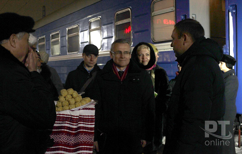 В Белоруссию – поездом
