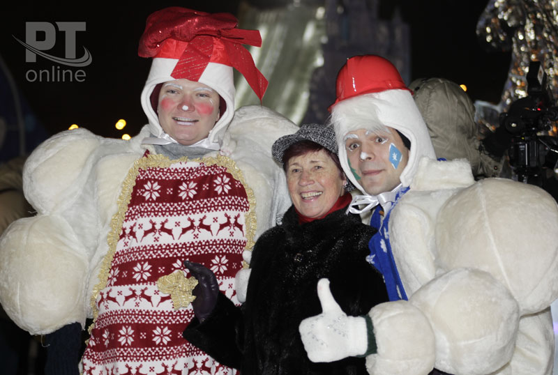 Открытие главной ёлки Казани