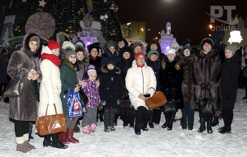 Открытие главной ёлки Казани