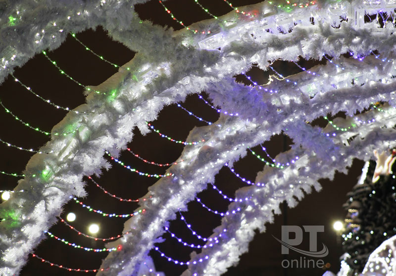 Открытие главной ёлки Казани