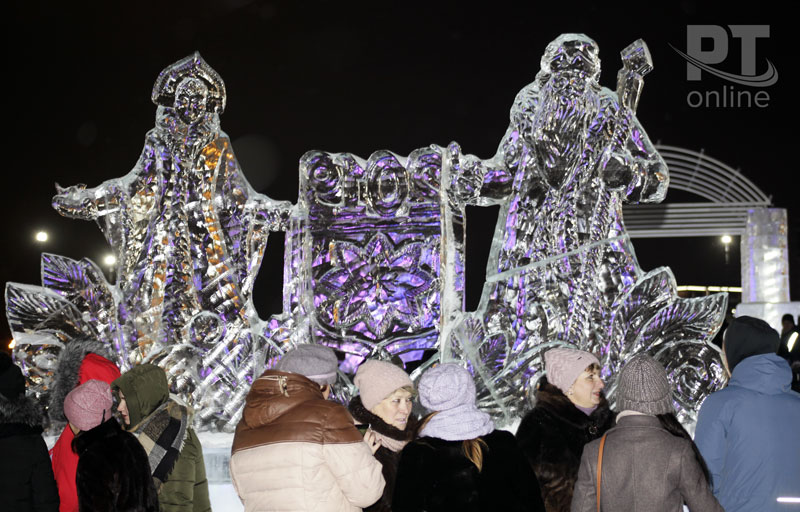 Открытие главной ёлки Казани