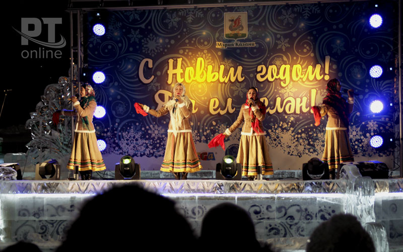 Открытие главной ёлки Казани