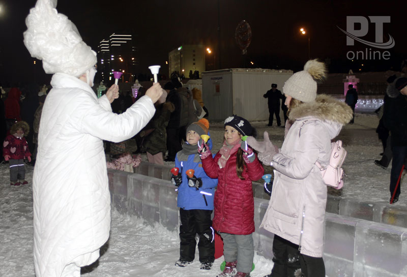 Открытие главной ёлки Казани