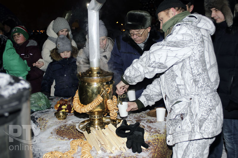 Открытие главной ёлки Казани
