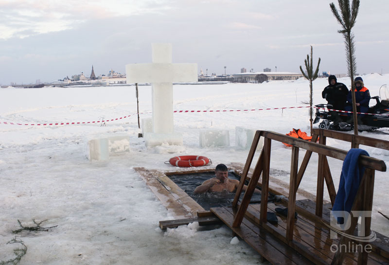 Крещенские купания в Казани