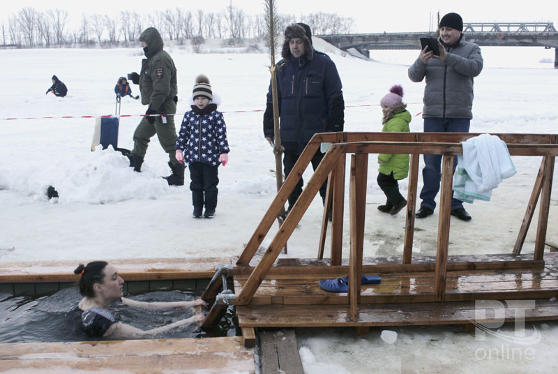 Крещенские купания в Казани