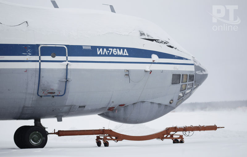 Зимний споттинг в аэропорту "Казань"