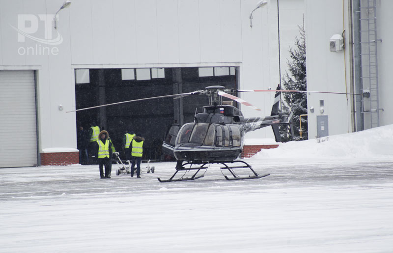 Зимний споттинг в аэропорту "Казань"