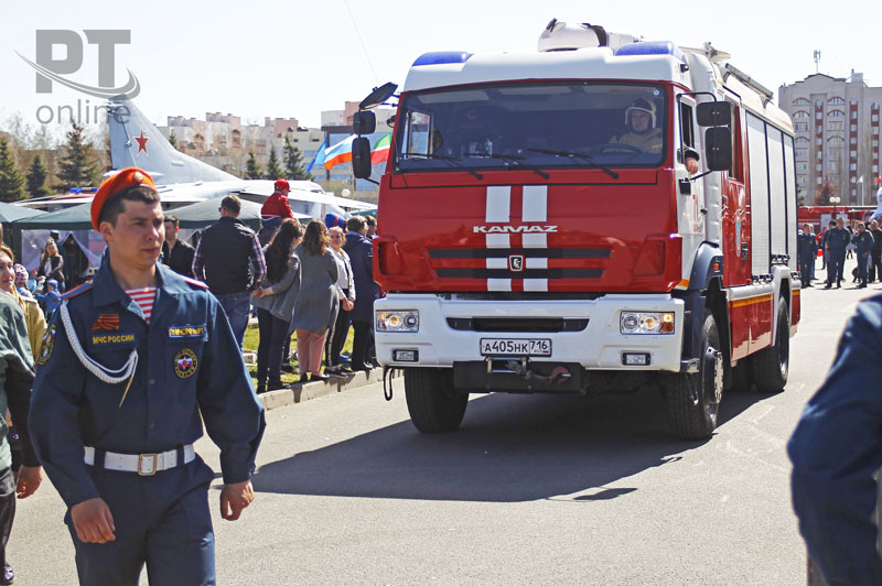 В честь юбилея пожарной охраны