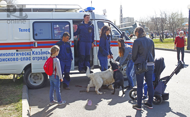 В честь юбилея пожарной охраны
