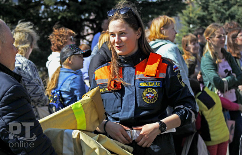 В честь юбилея пожарной охраны