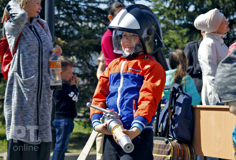 В честь юбилея пожарной охраны