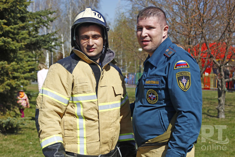 В честь юбилея пожарной охраны